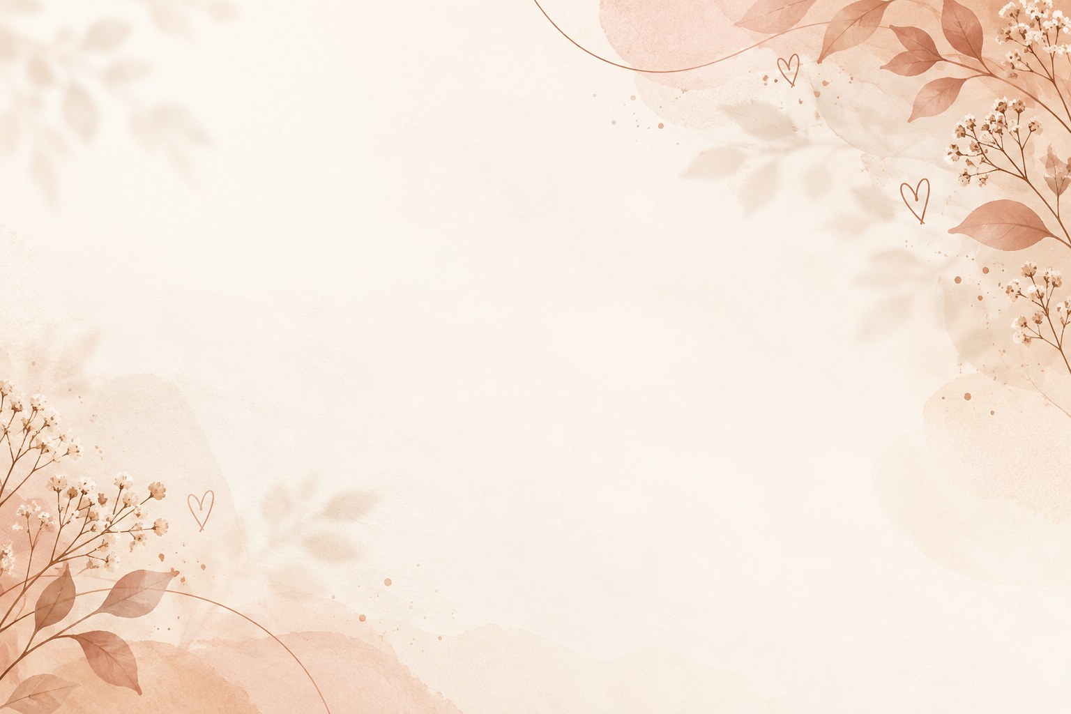 Fundo floral Traço e Afeto